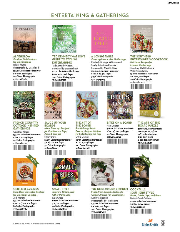Entertaining and Gatherings page