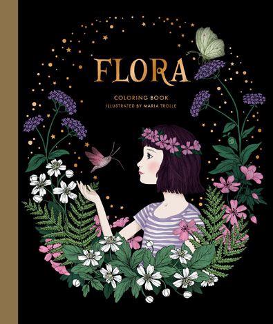 Cover of Flora Coloring Book