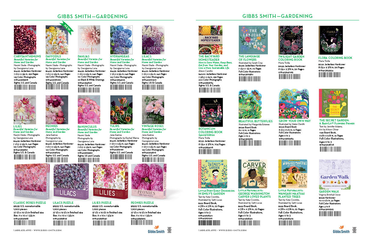 Gardening Sales Sheet
