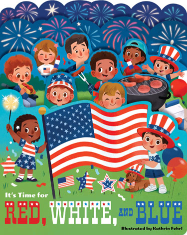 Cover of It’s Time for Red, White, and Blue