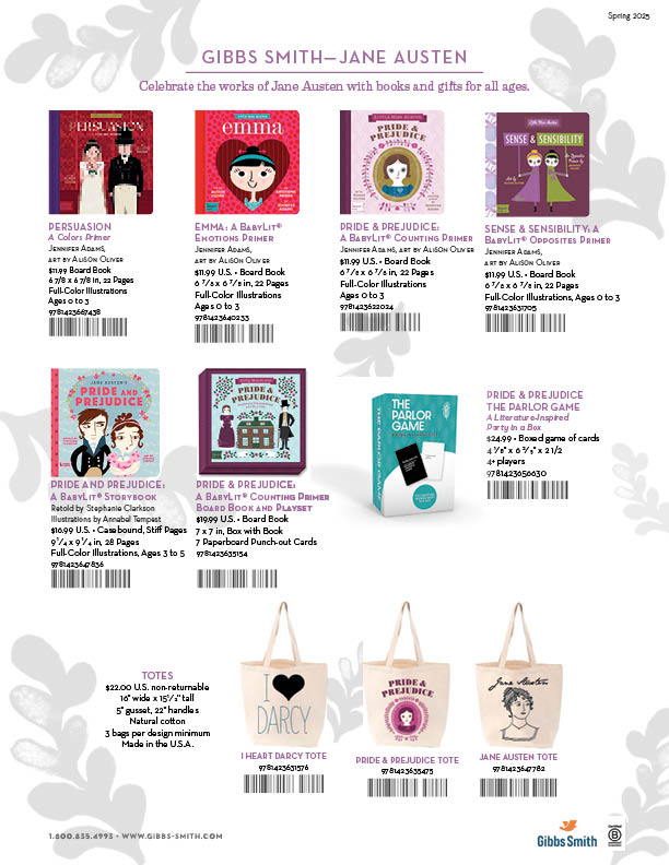 Jane Austen Sales Sheet