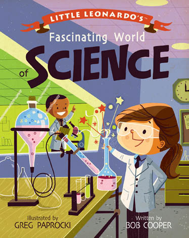 Cover of Little Leonardo's Fascinating World of Science