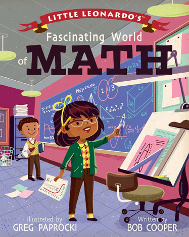 Cover of Little Leonardo's Fascinating World of Math