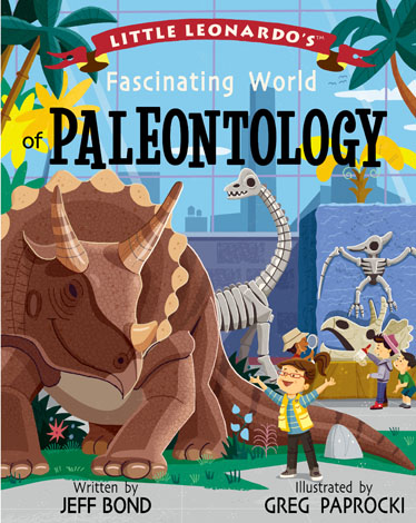 Cover of Little Leonardo's Fascinating World of Paleontology