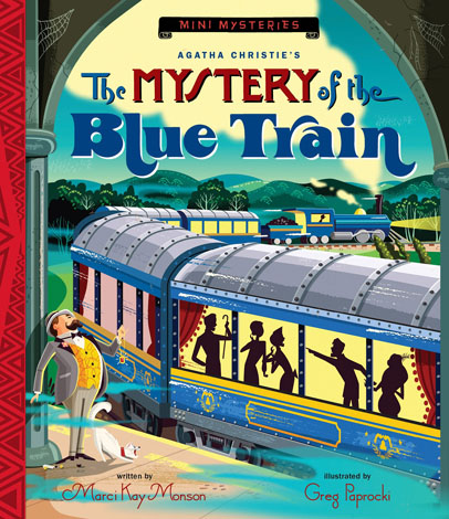 Cover of Mystery of the Blue Train