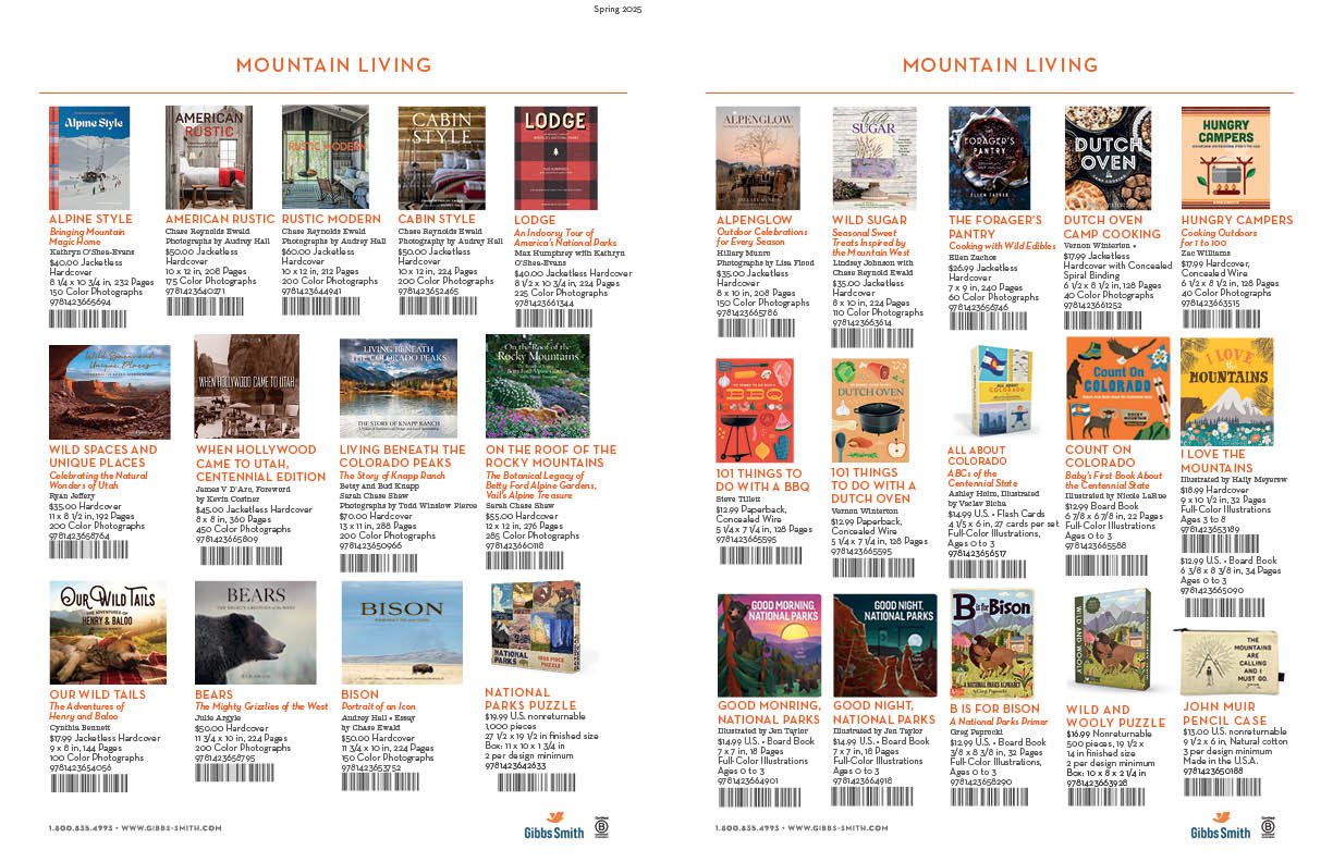 Mountain Living page