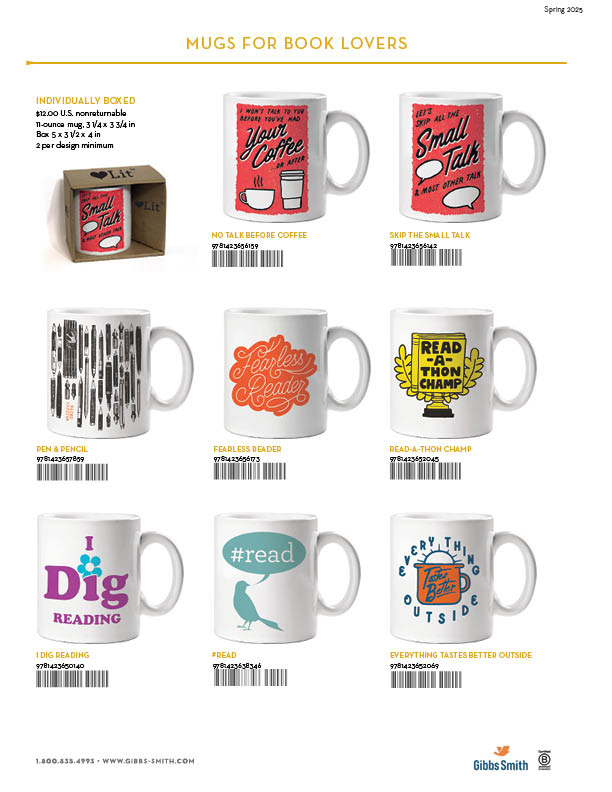 Mugs page