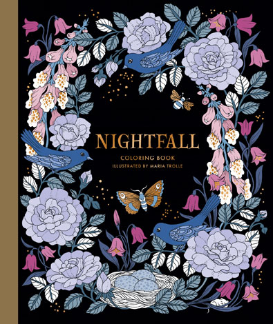 Cover of Nightfall Coloring Book