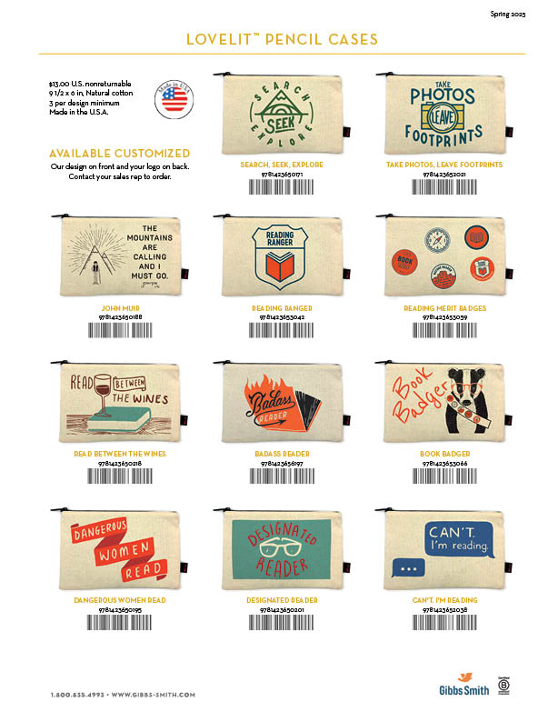 Pencil Cases page