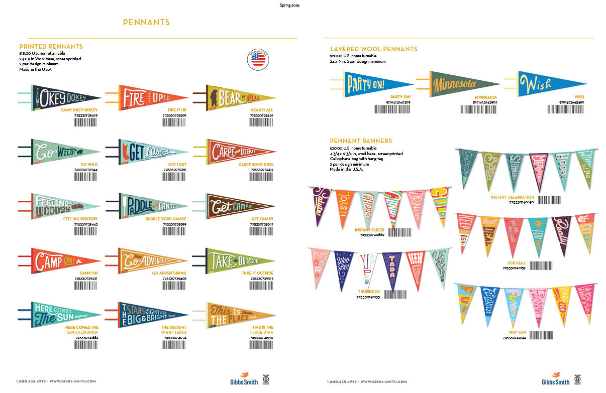 Pennants page