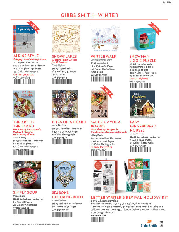 Winter Sales Sheet
